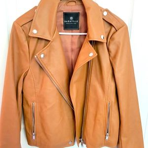 Faux leather jacket